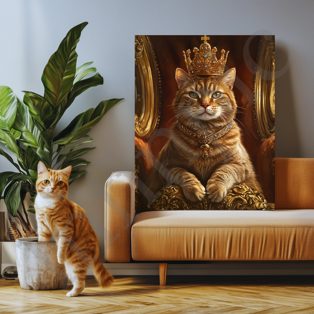 Custom Royal Pet Portrait