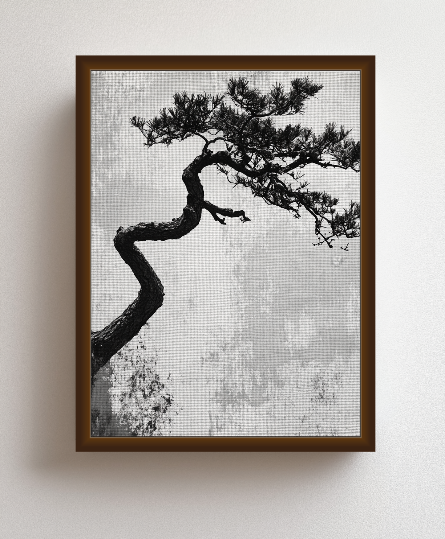 Tree Silhouette canvas painting