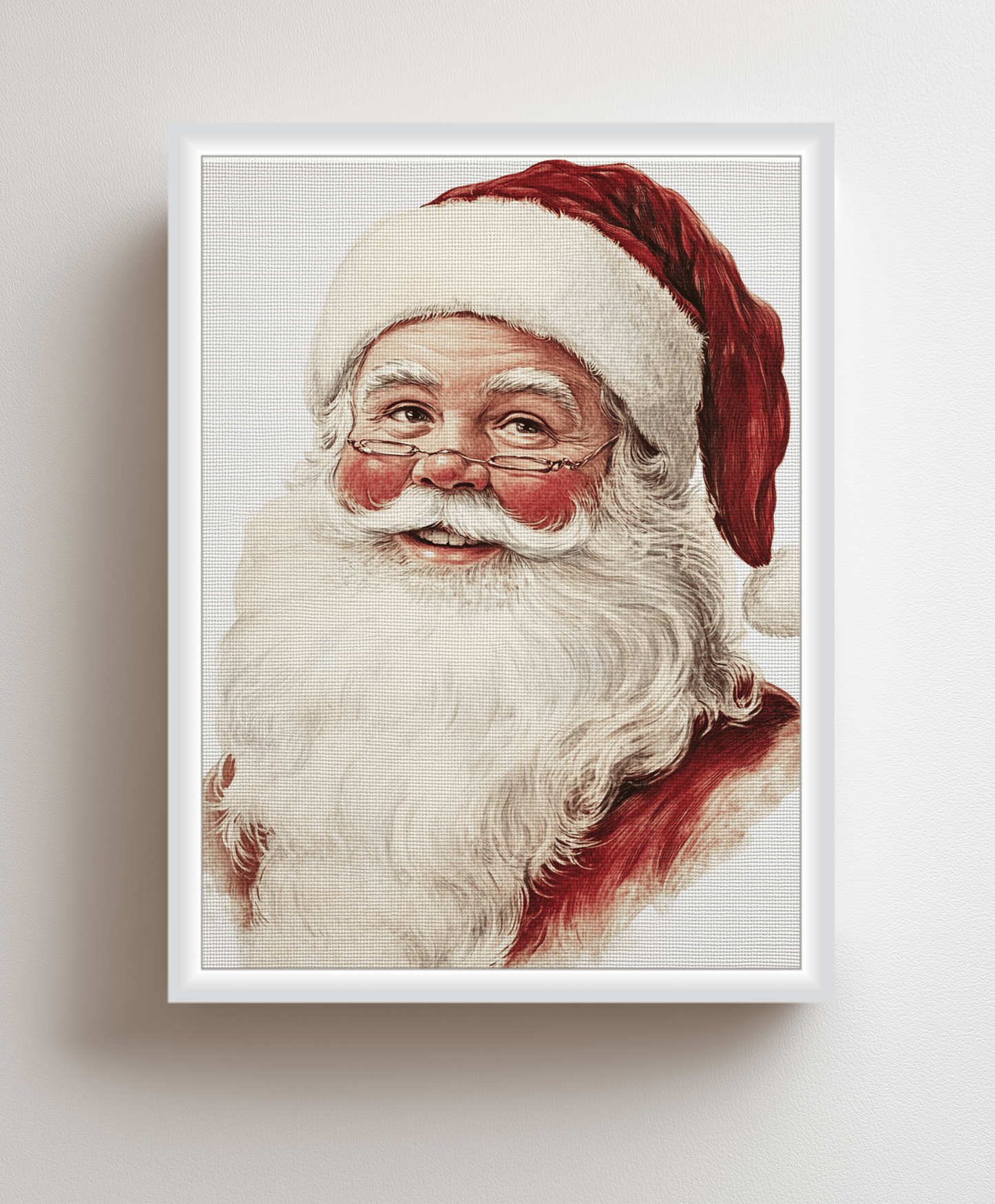 Canvas painting Santa Claus and the Magic of the Holidays