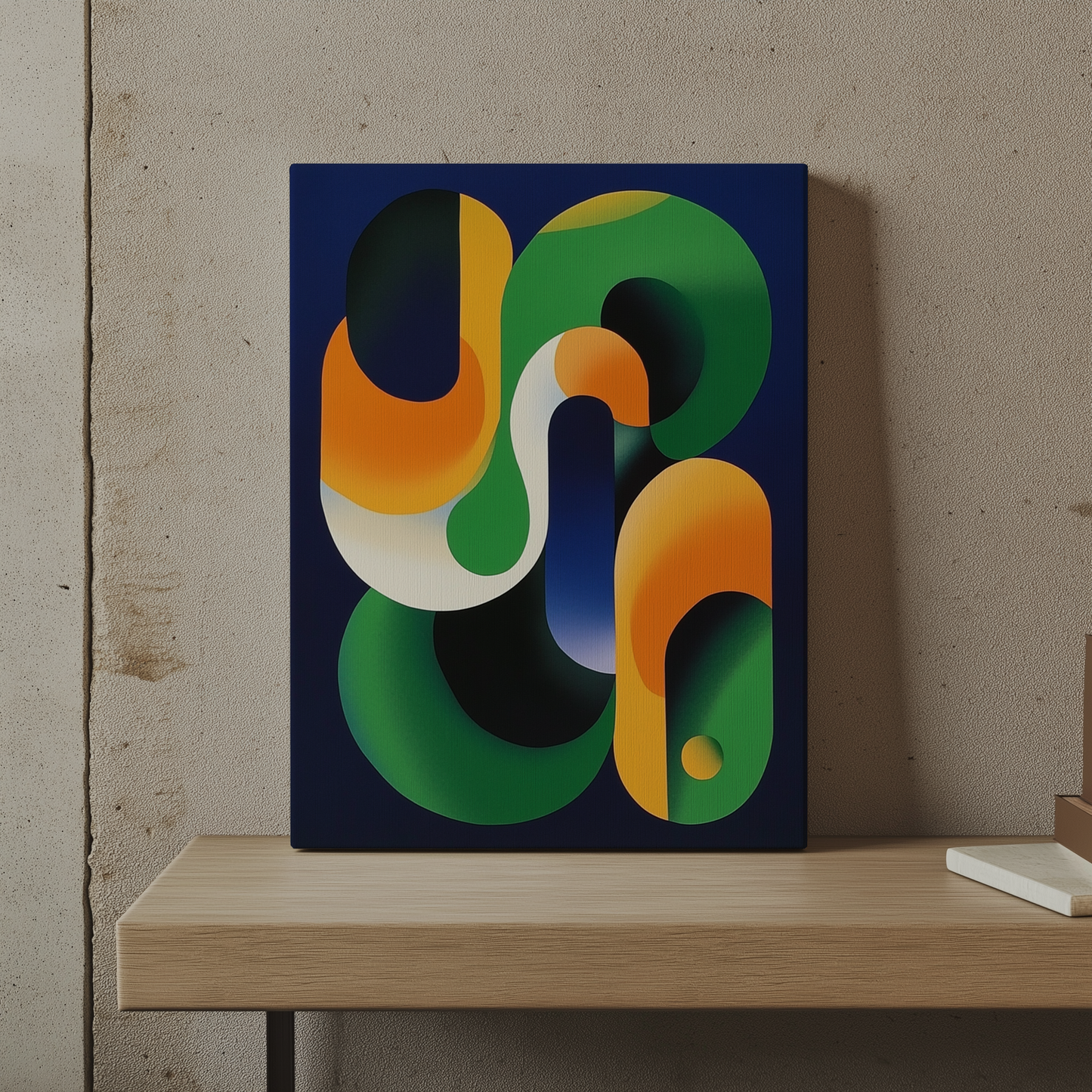 Canvas painting Harmony of Abstract Forms