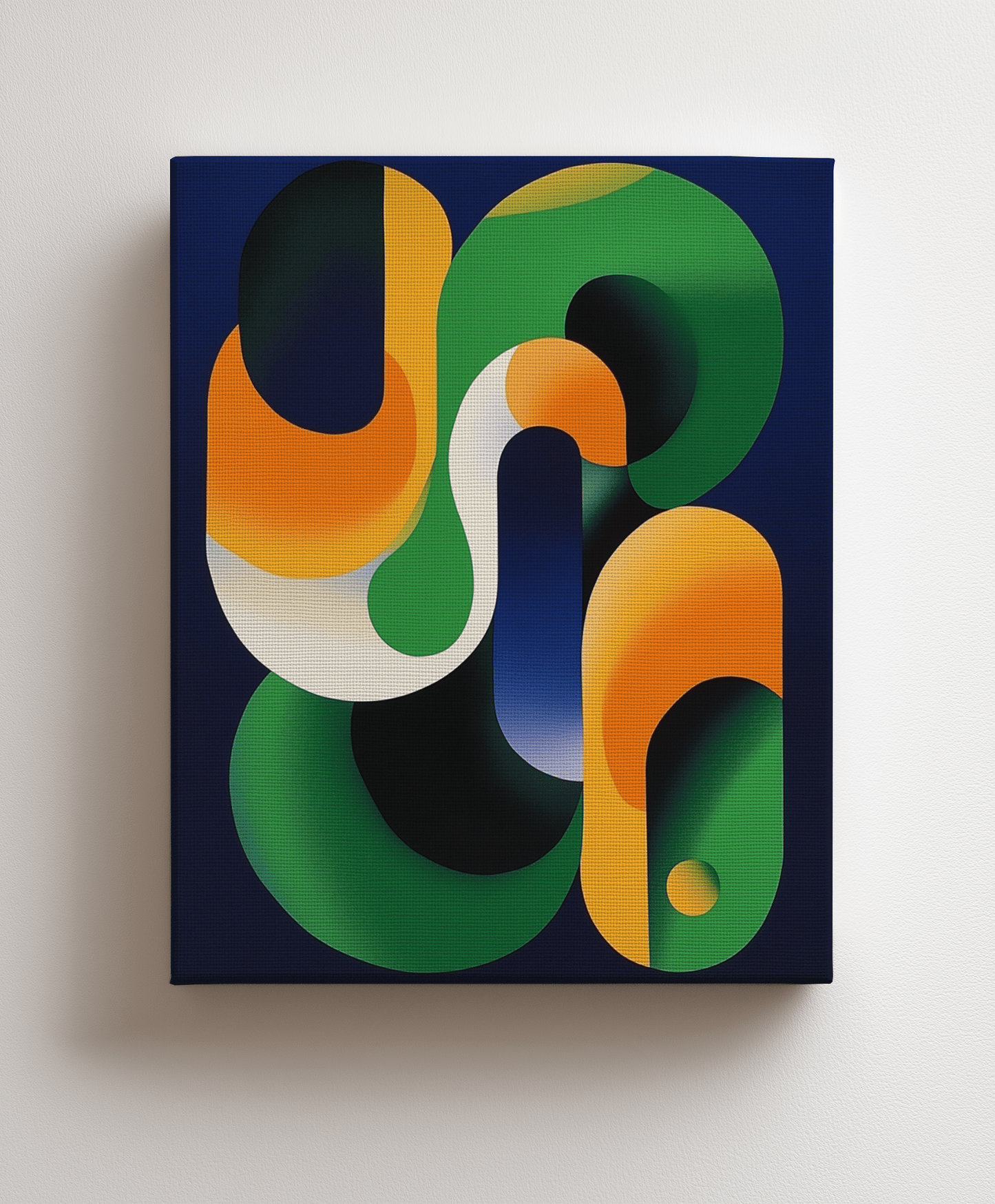 Canvas painting Harmony of Abstract Forms