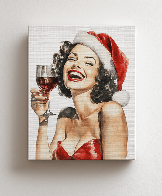 Canvas painting The Charm of Christmas