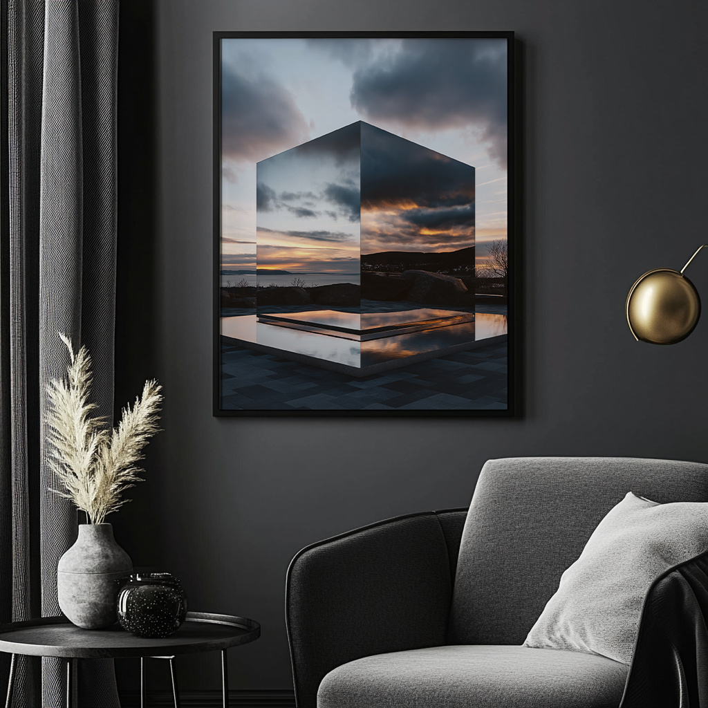 Infinite Reflections canvas painting