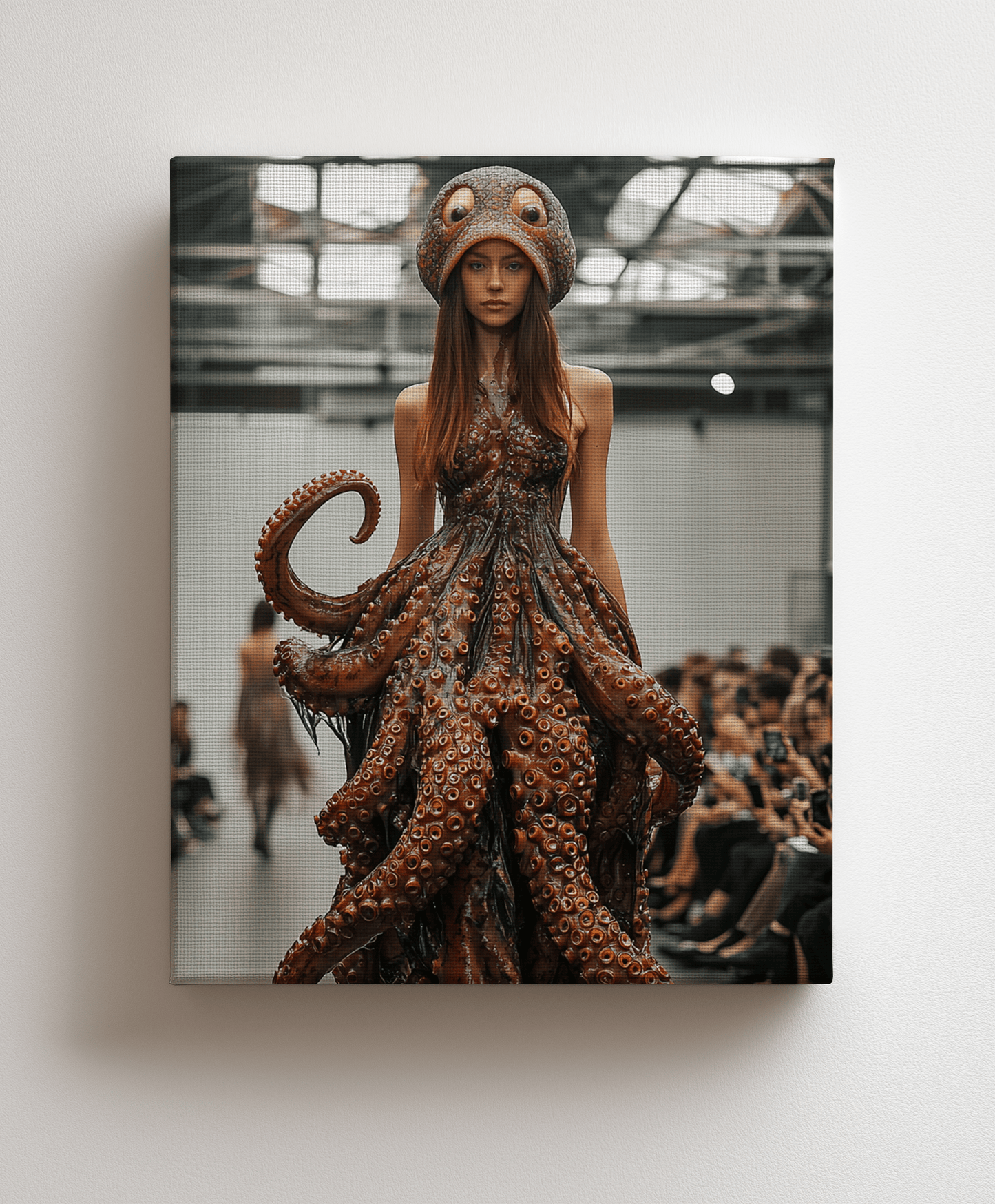 Human Octopus canvas painting