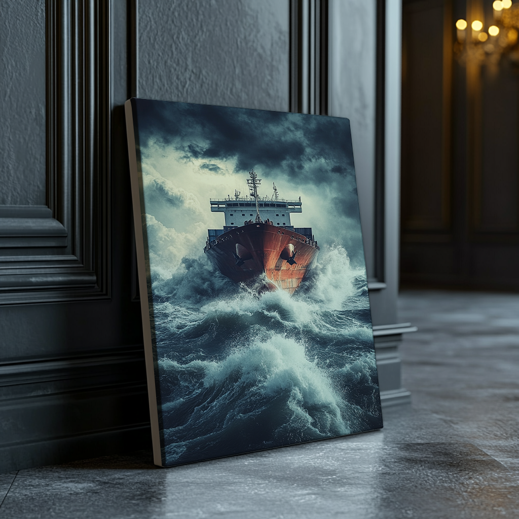 Canvas painting Naval Epic