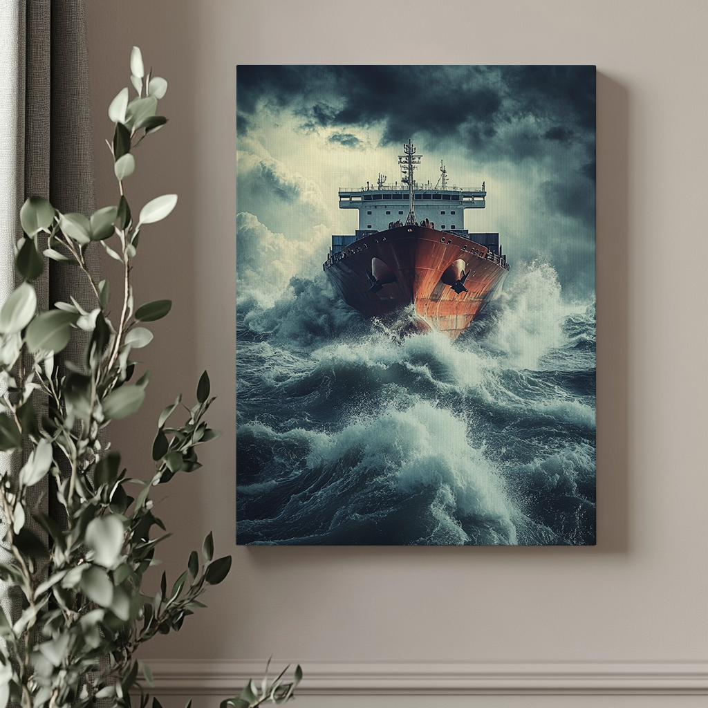 Canvas painting Naval Epic