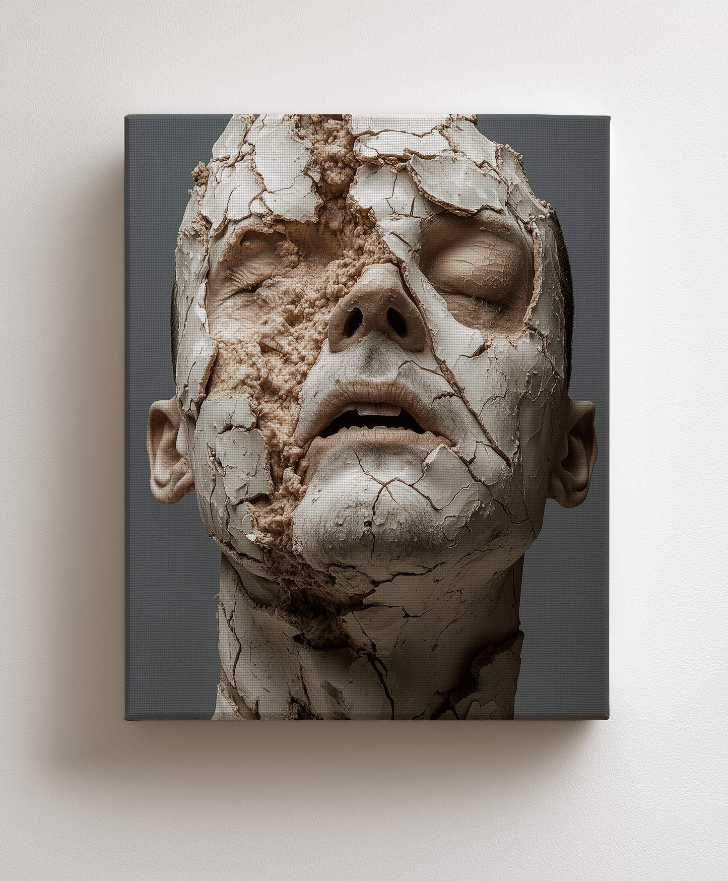 Canvas painting Human Metamorphosis