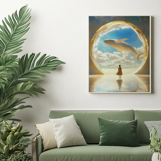 Canvas painting Legends of the Celestial Ocean