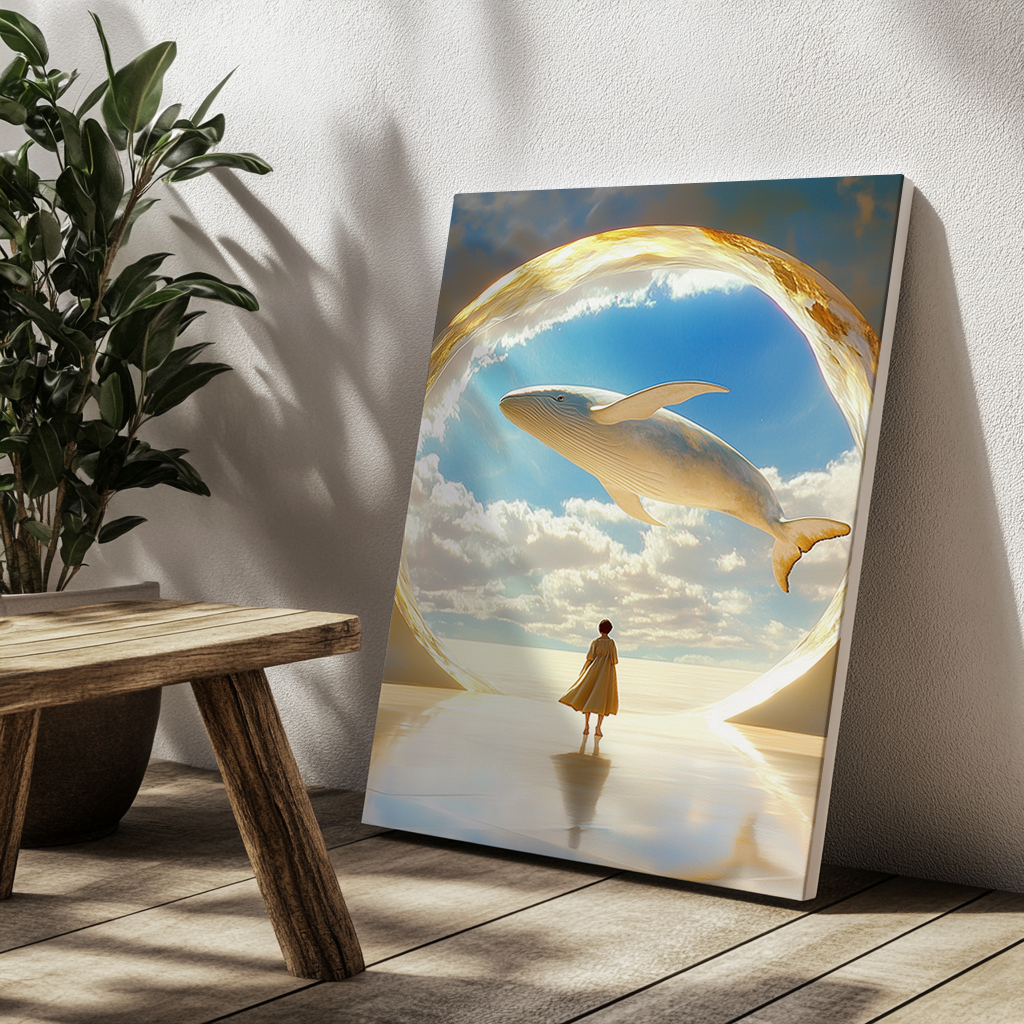 Canvas painting Legends of the Celestial Ocean