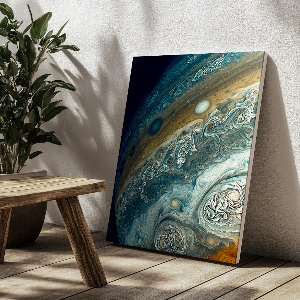 Canvas painting Planetary Elegance