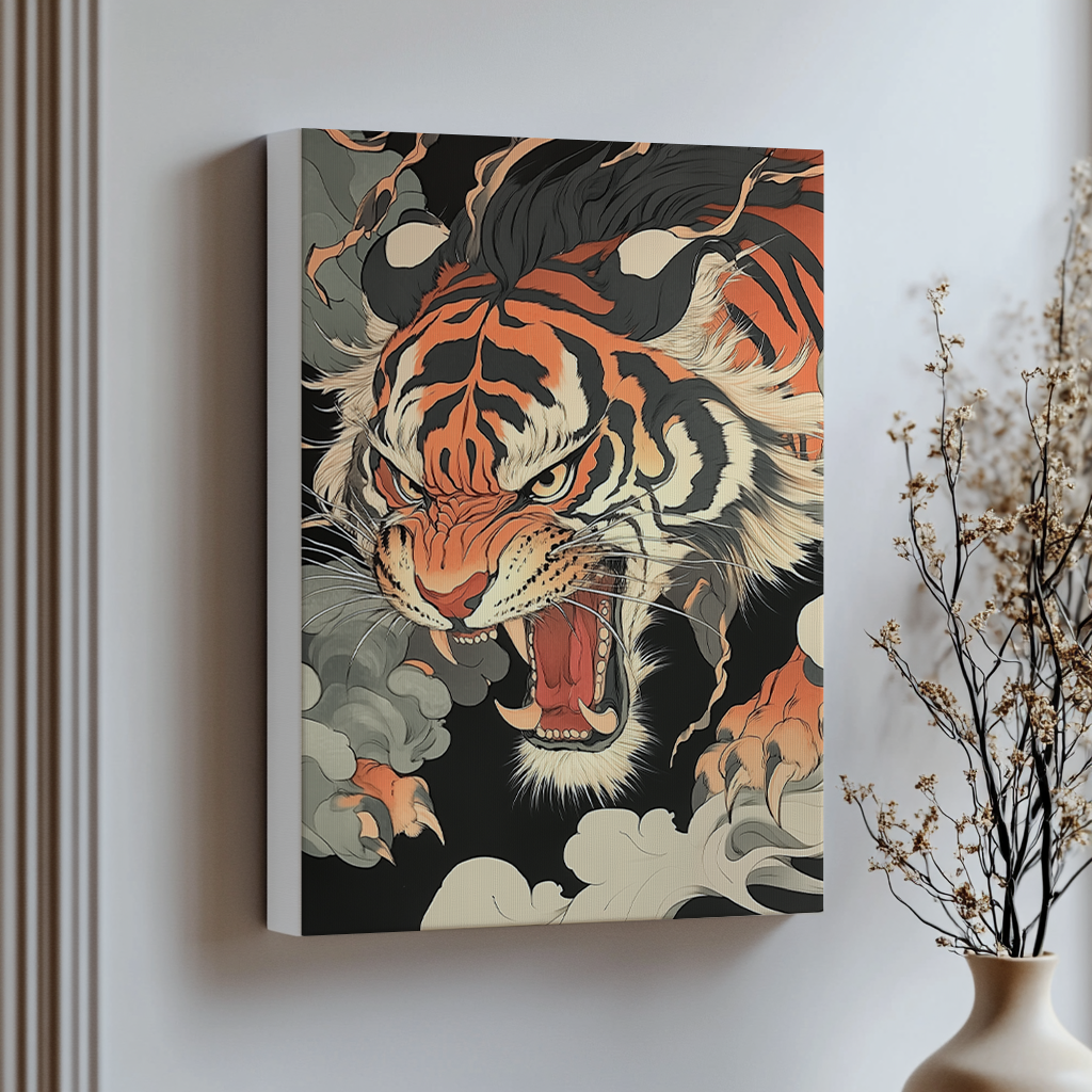 Spirit of the Tiger canvas painting